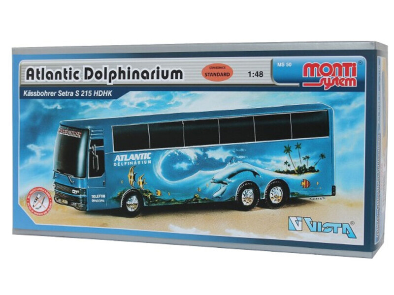 MS 50 Bus Setra 1:48 Atlantic Dolphinarium 